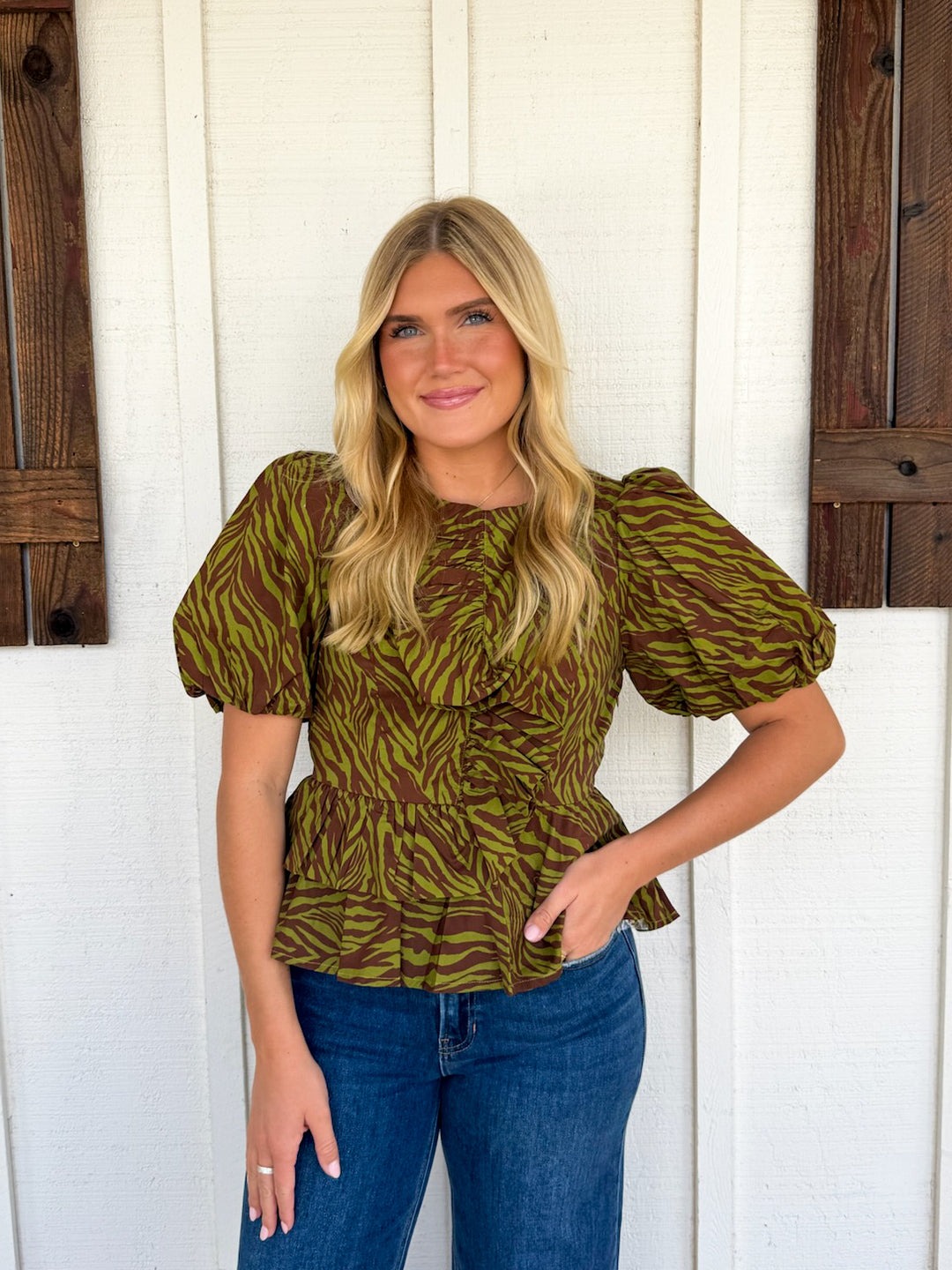 The Zebree Top
