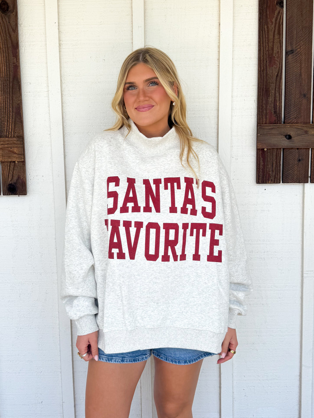 The Santa's Fav Mockneck