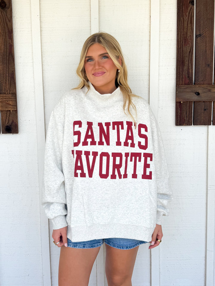 The Santa's Fav Mockneck
