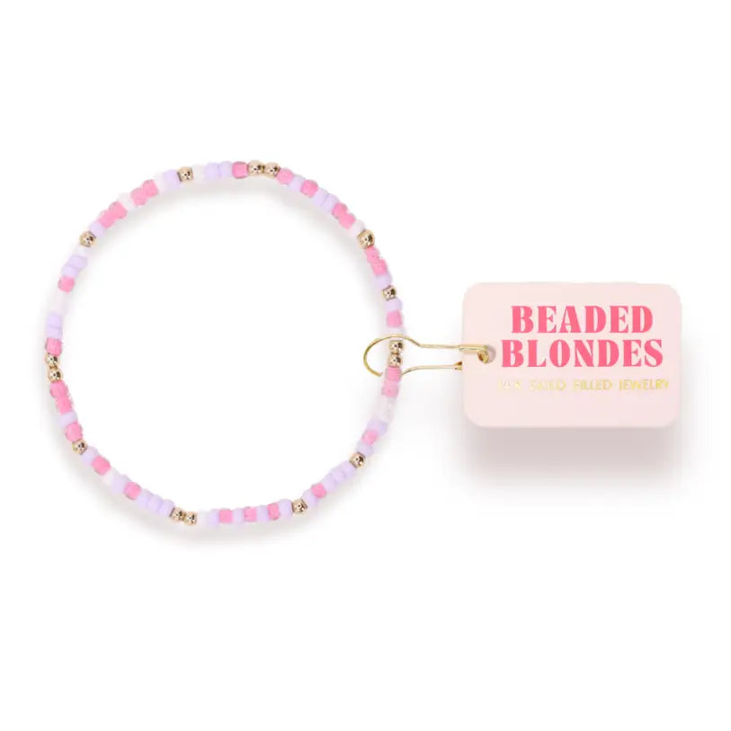 Beaded Blondes Blossom Sprinkle Bracelet