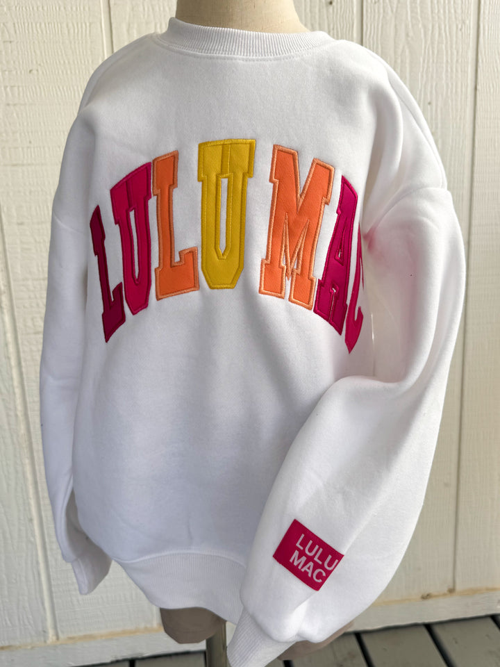 Lulu Mac Youth Multi Stitch Sweatshirt