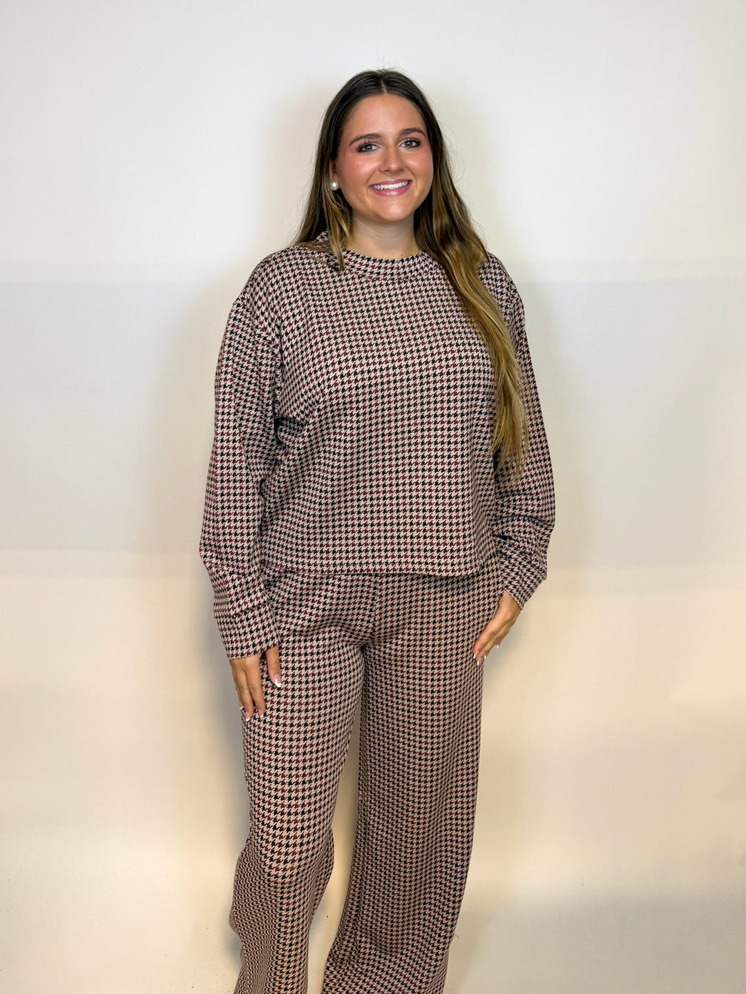 Vintage Havana Cloud Fleece Flare Pant