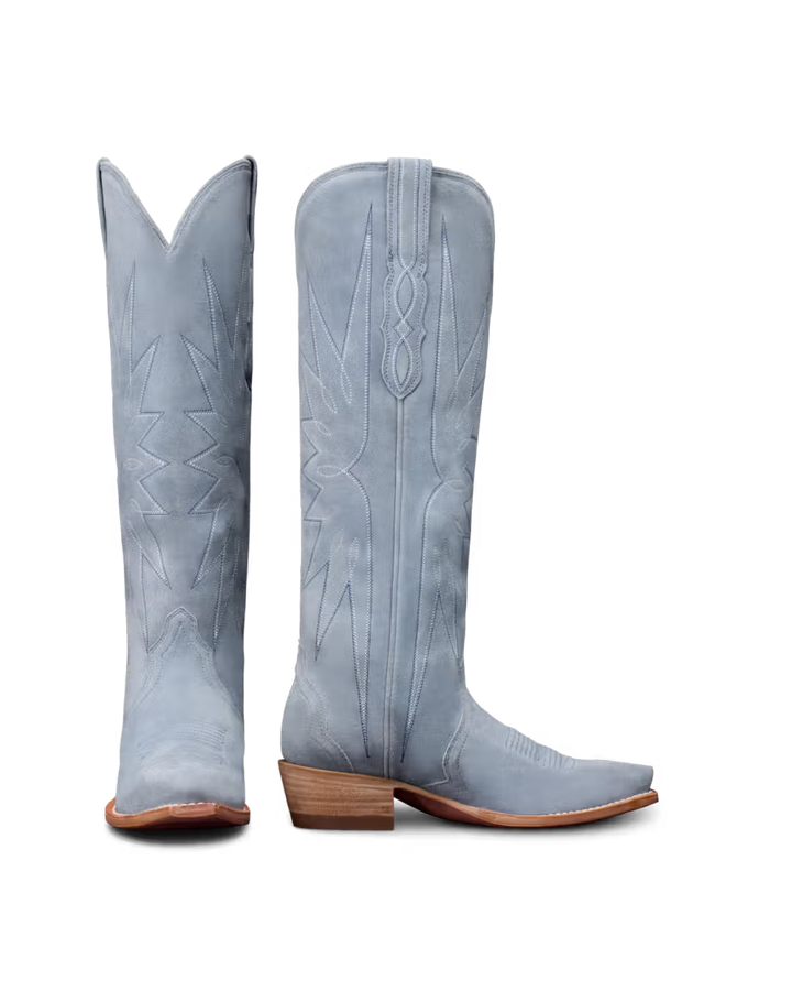 Tecovas Loretta Boot - Chambray Suede