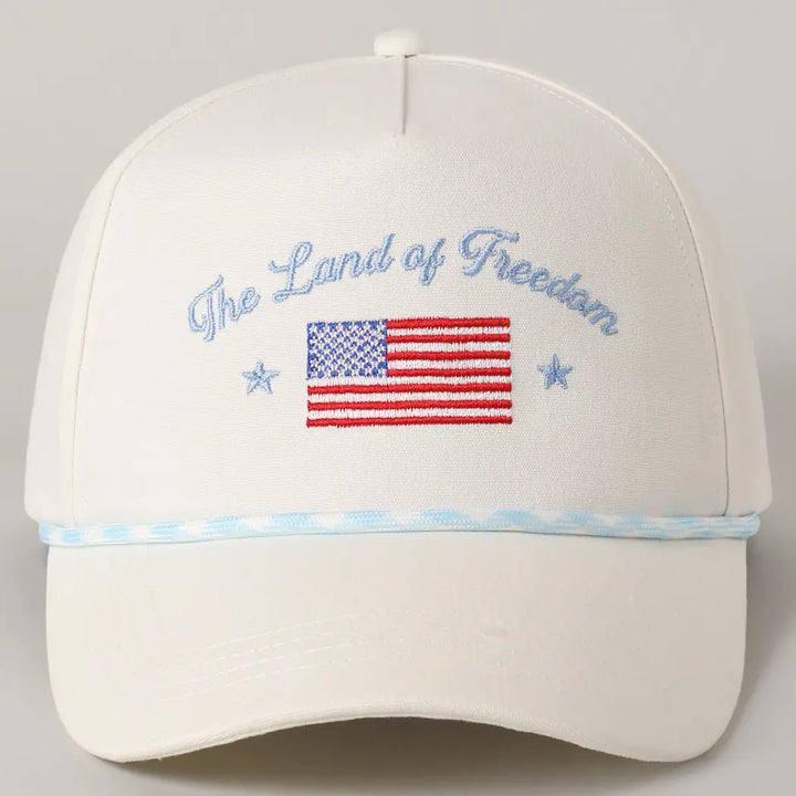 The Land Of Freedom Flag Hat