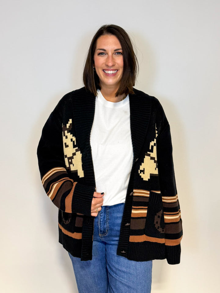 Wrangler Women's Punchy Sweater Cardigan