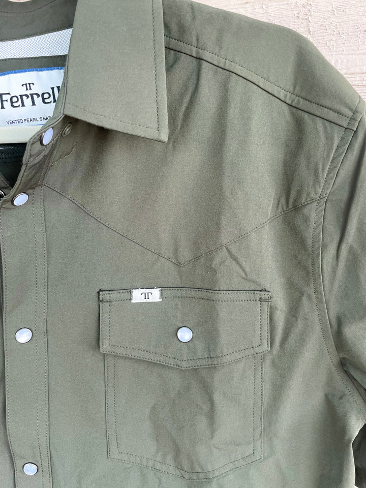 The Ferrell Core Short Sleeve Snap Shirt