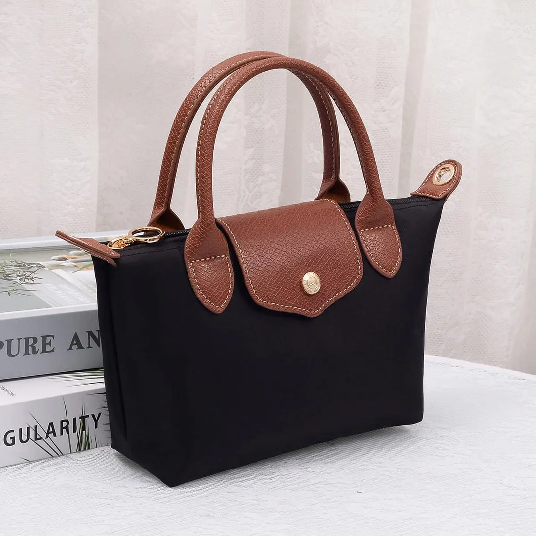 MW Britney Nylon Double Handle Crossbody Bag