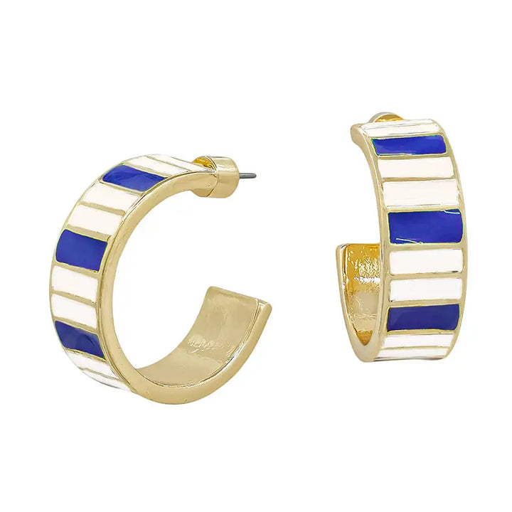 Gameday Hoop Earrings