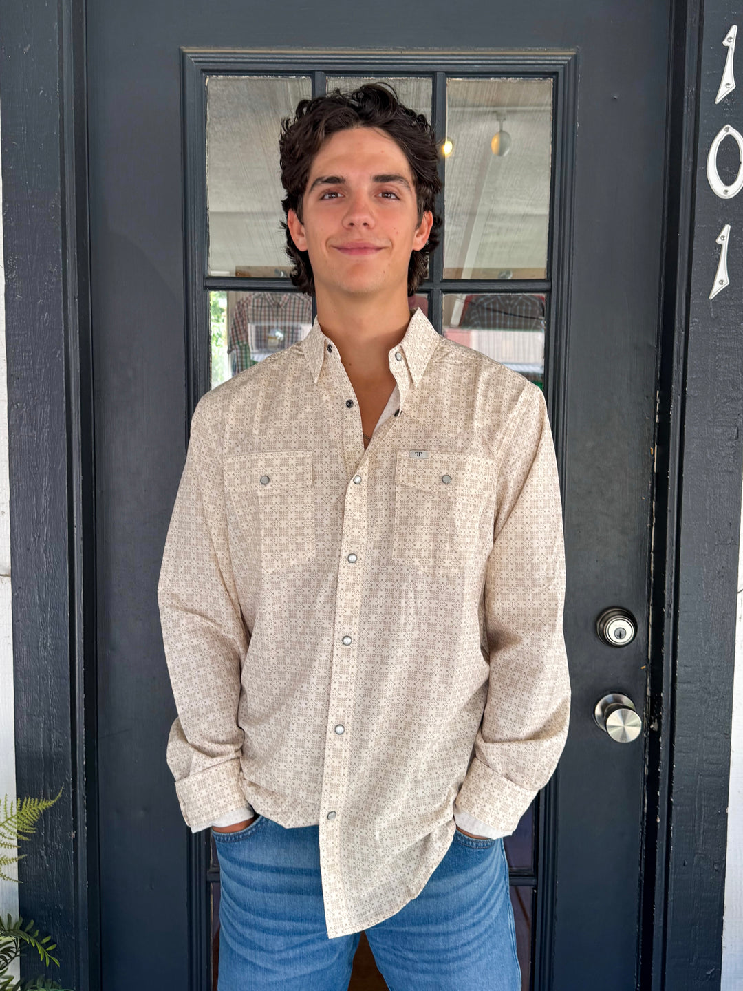 The Collin Long Sleeve Snap Shirt