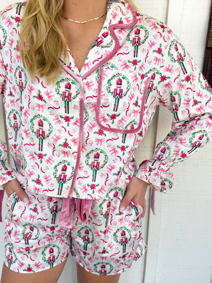 The Christmas Bow Pajamas