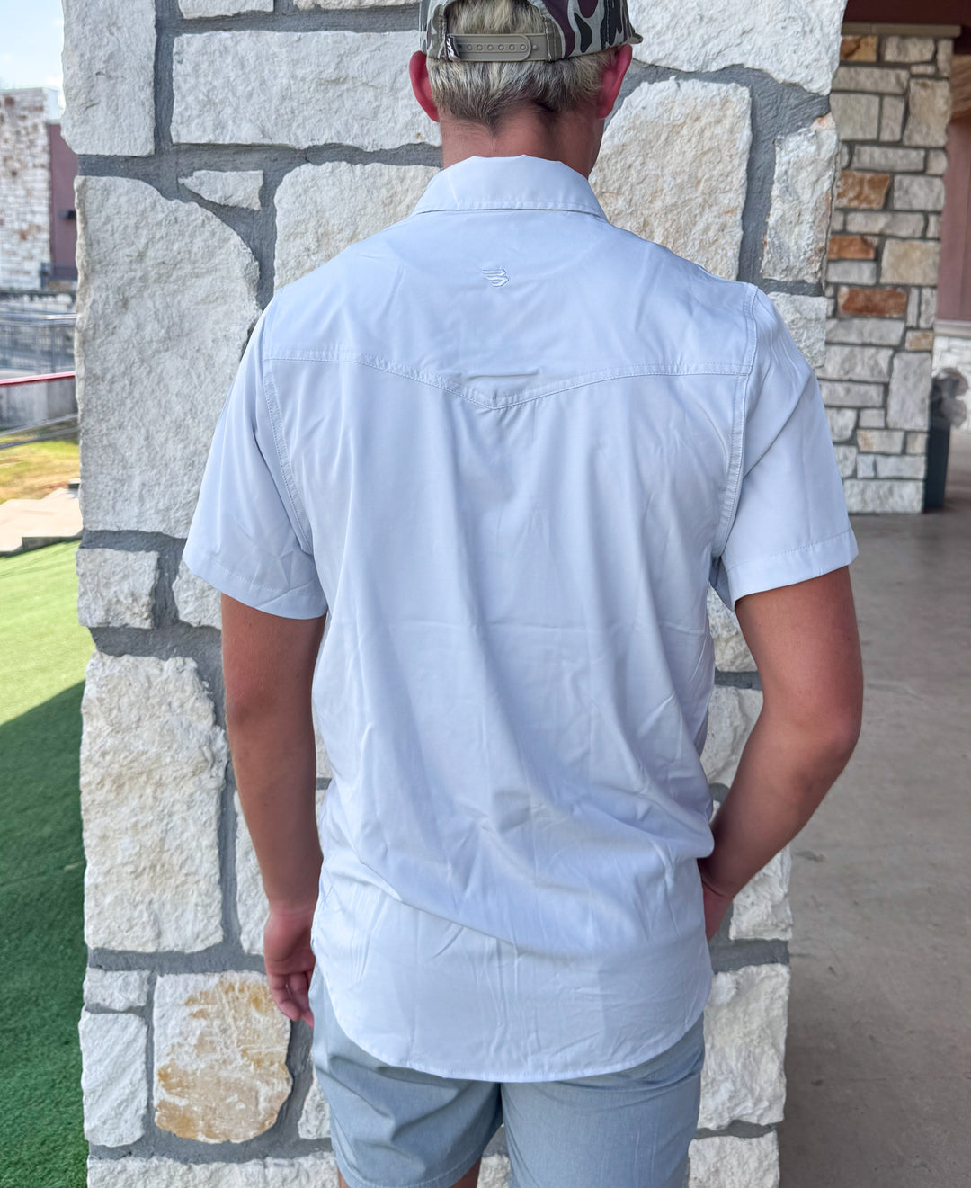 Burlebo X Wimberley Texans Performance Western Shirt