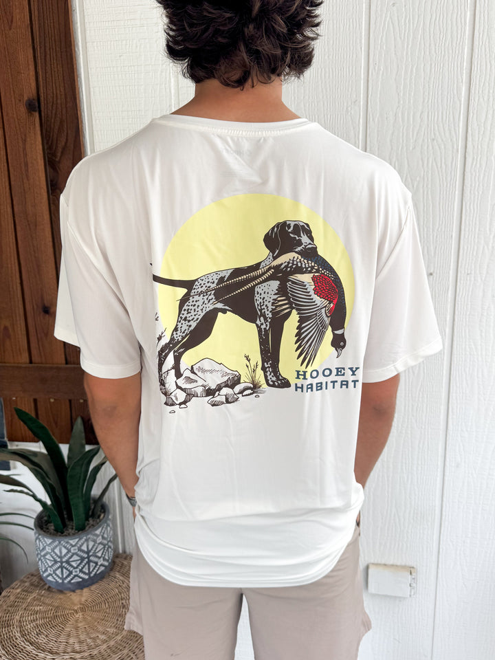 Hooey Men's Gardenia Performance Tee