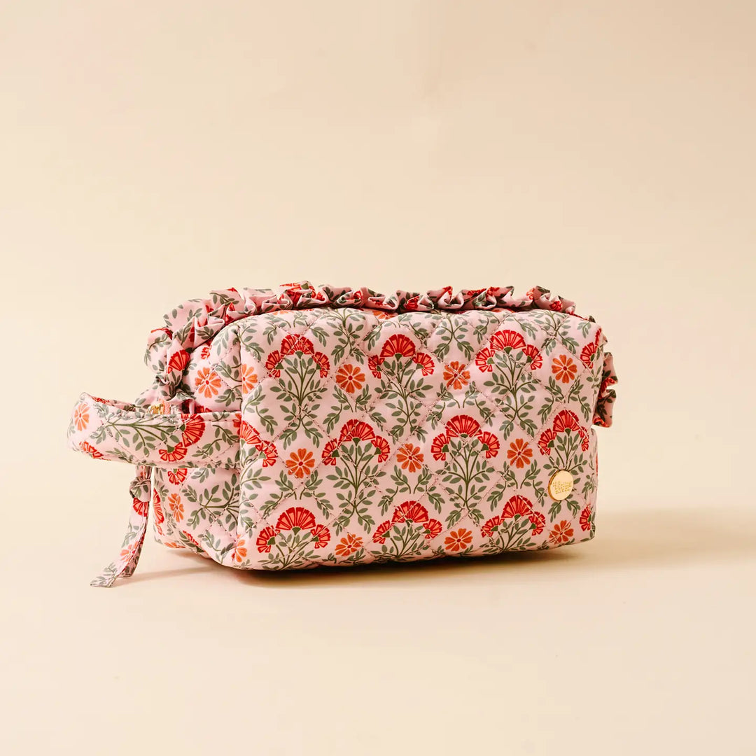 Darling Effect Essentials Quilted Cosmetic Pouch