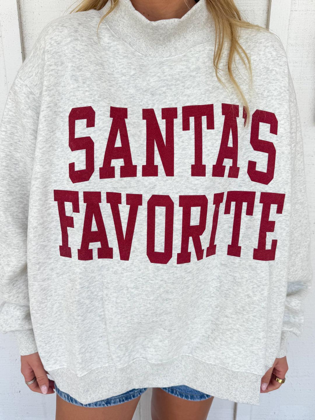 The Santa's Fav Mockneck