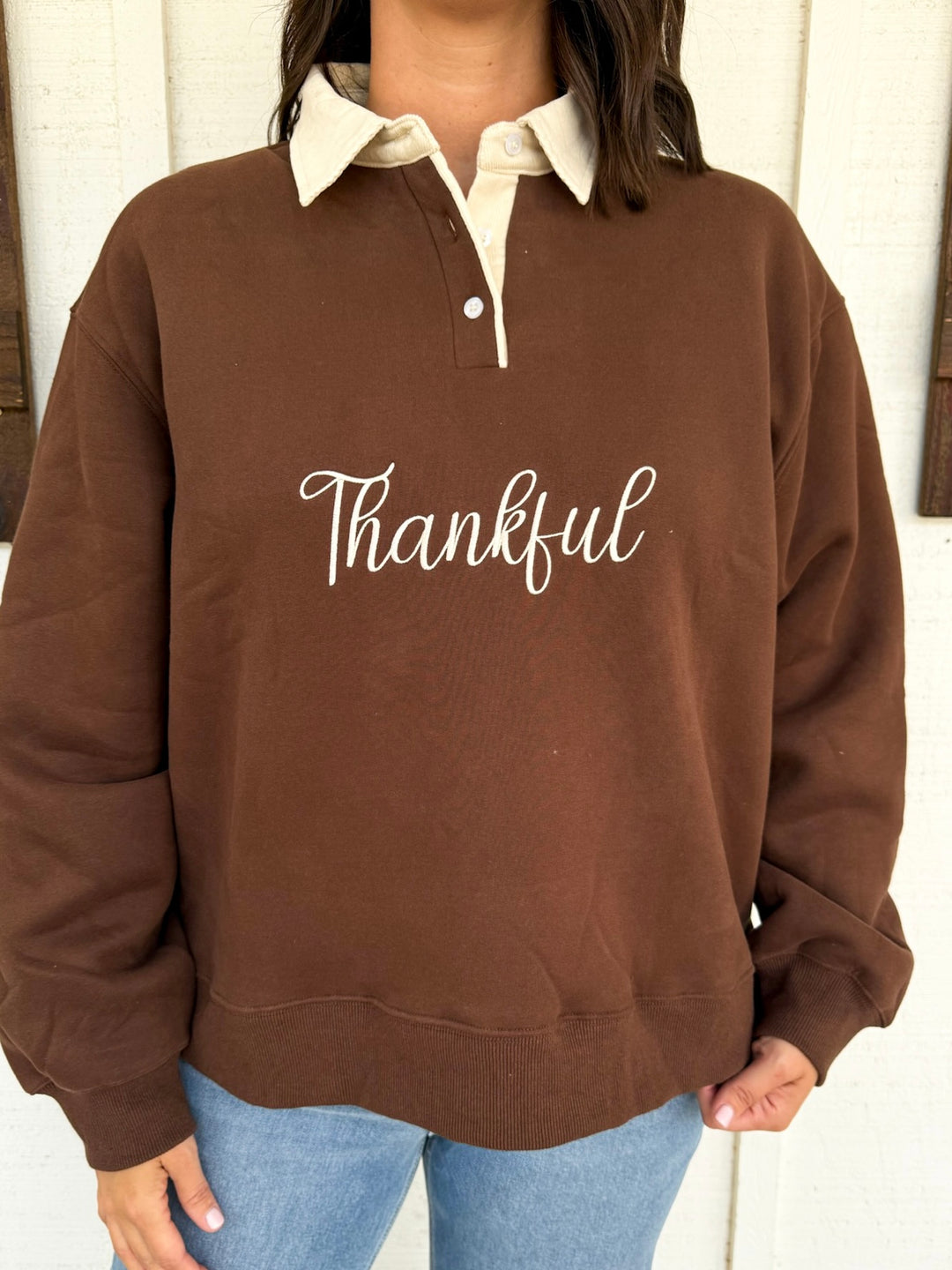 The Thankful Sweater Top