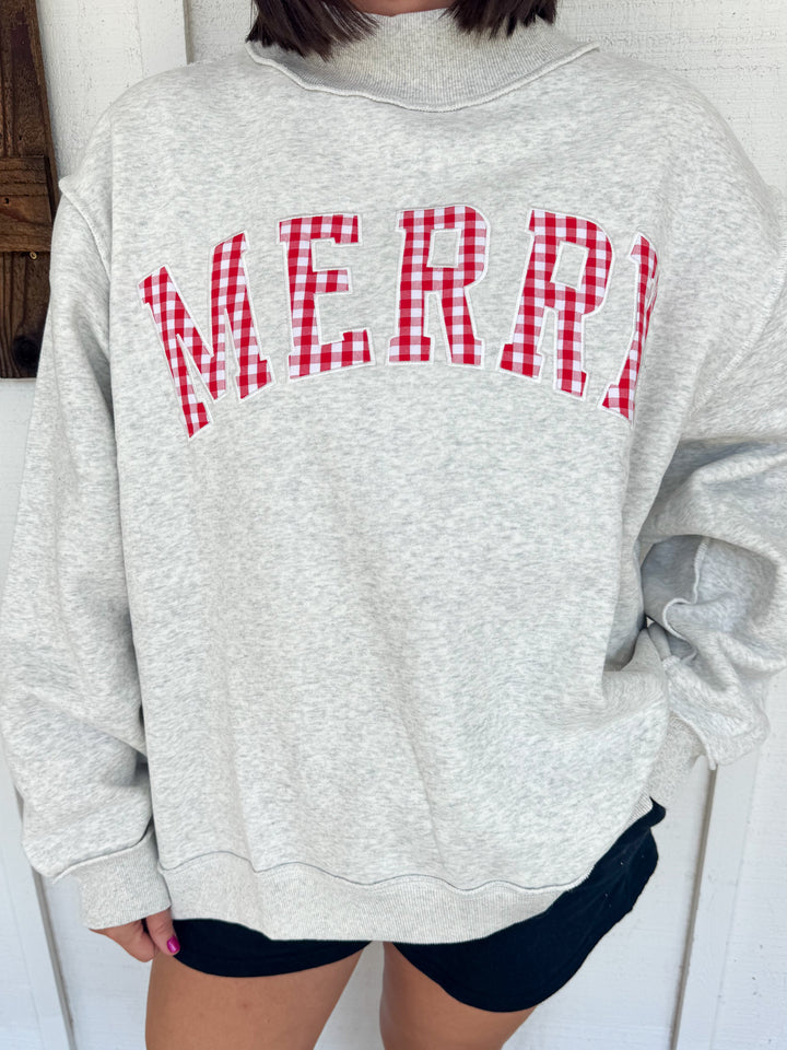 The Merry Varsity Mockneck