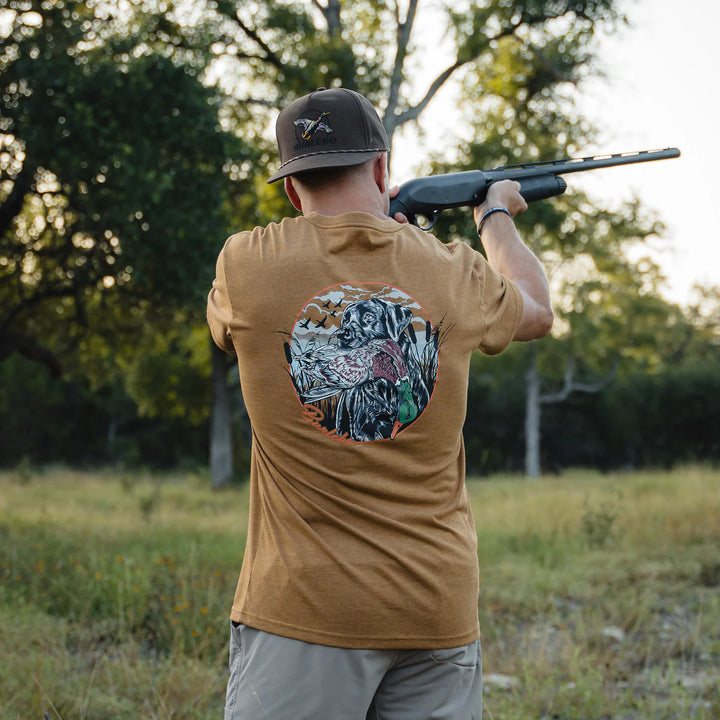 Burlebo Duck and Dog Tee