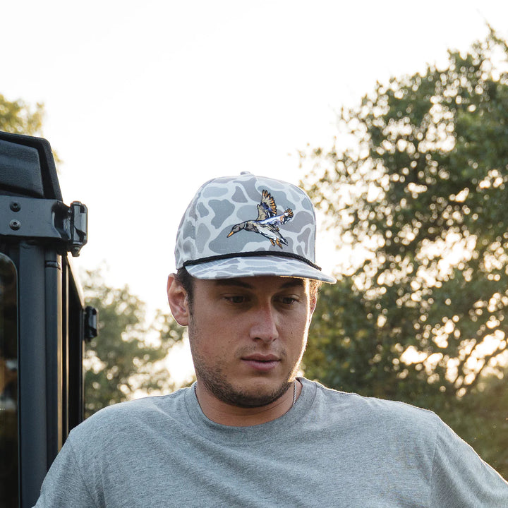 Burlebo Diving Mallard Cap - Classic Deer Camo