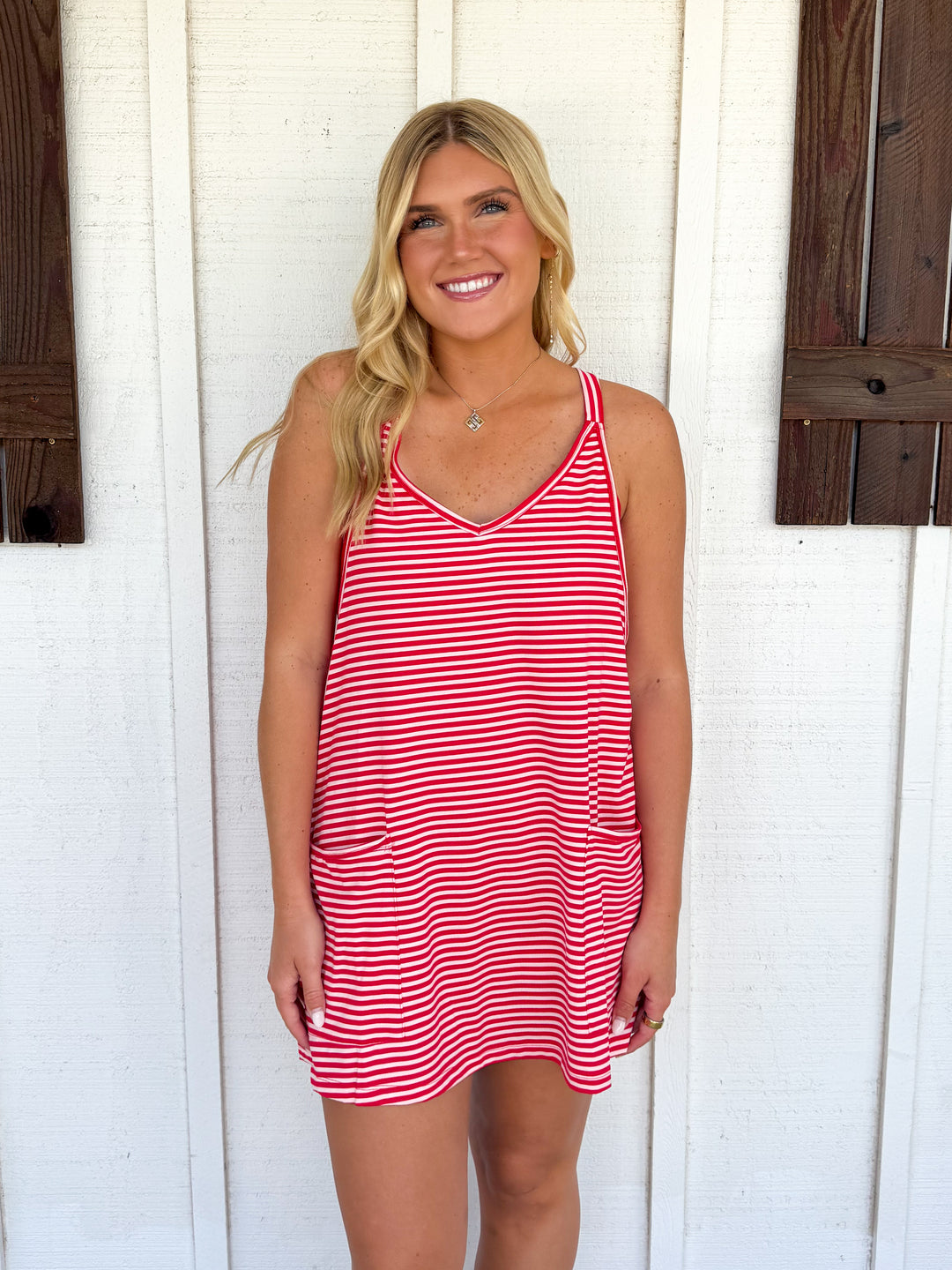 The Moore Romper Dress
