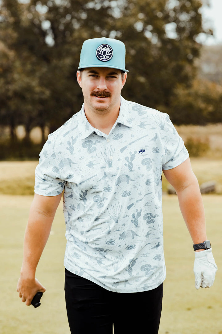 Two Dove Tin Cup Golf Polo
