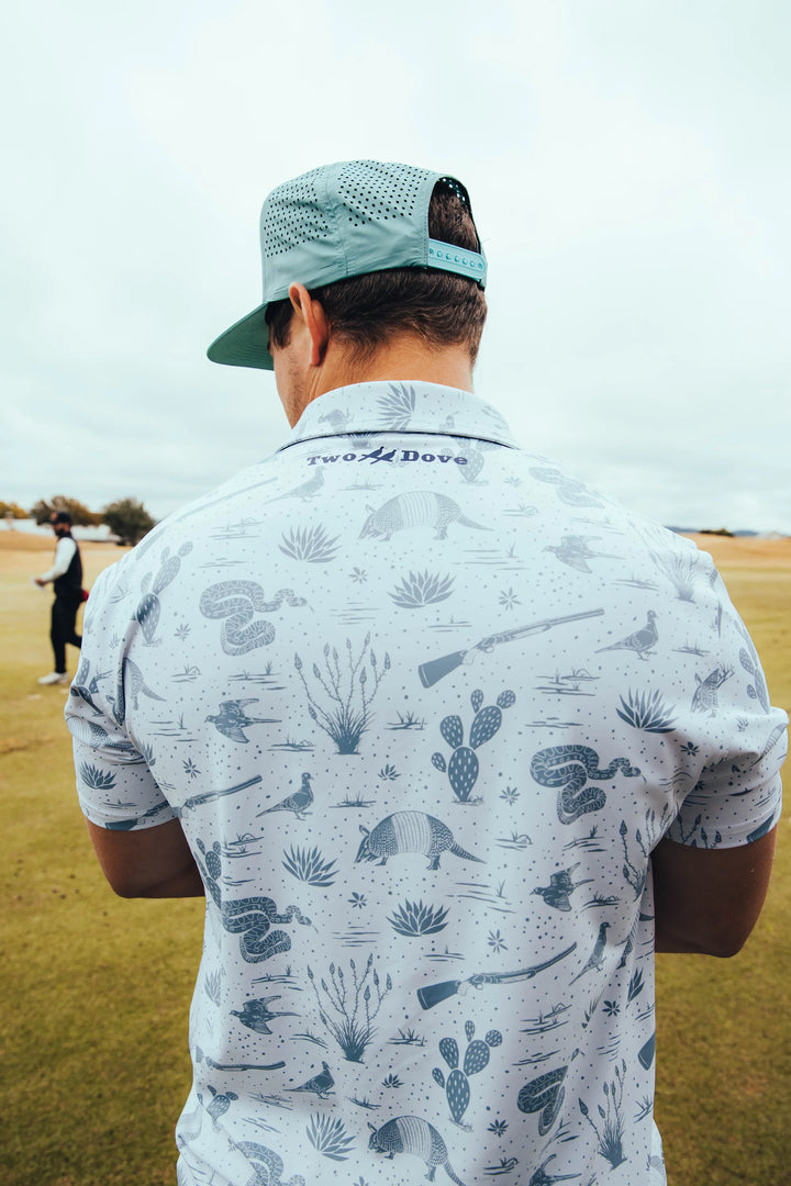 Two Dove Tin Cup Golf Polo