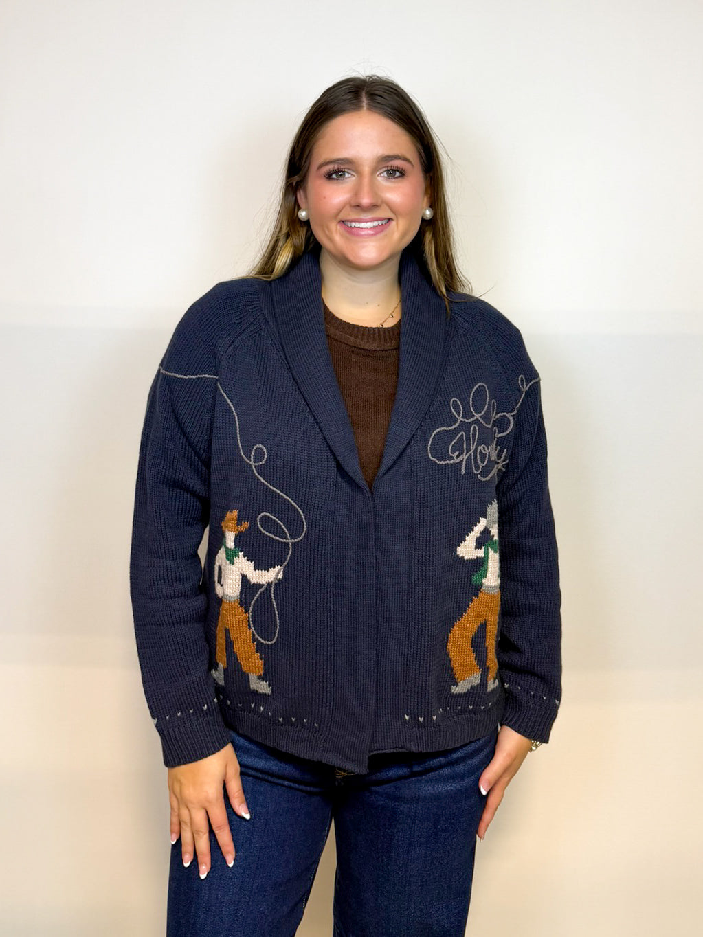 The Howdy Cowboy Cardigan
