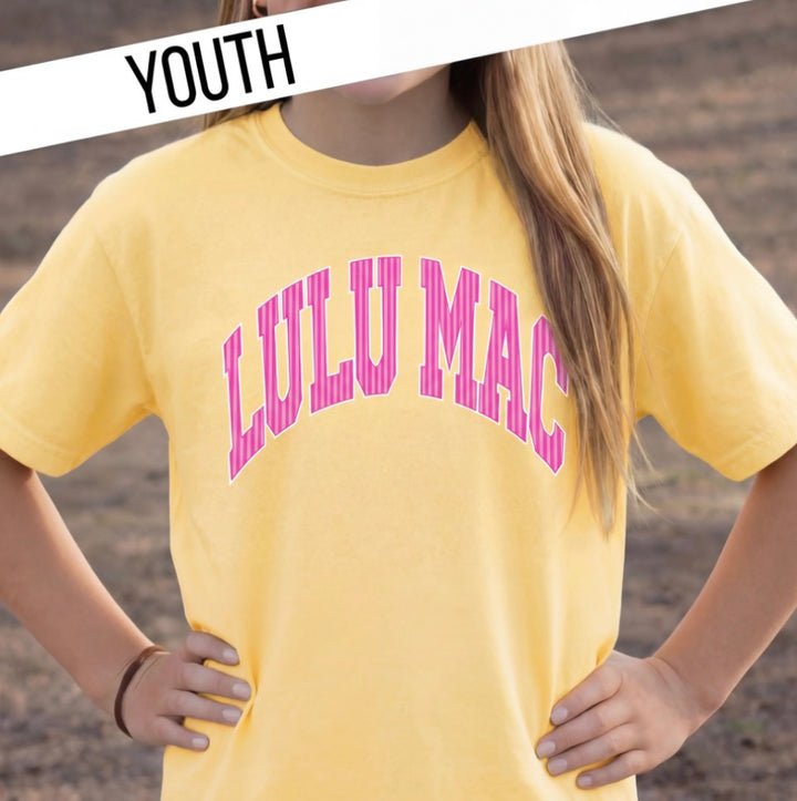 BR Youth Lulu Mac Stripe Tee