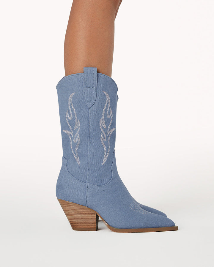 Billini Asha Western Ankle Boot