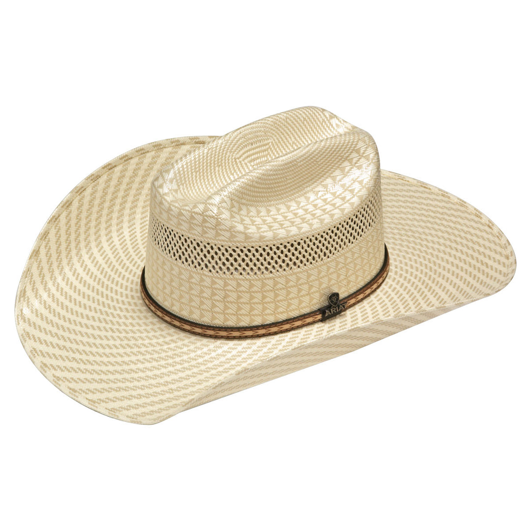 Ariat 20X Shantung Ivory/Tan Double S Hat