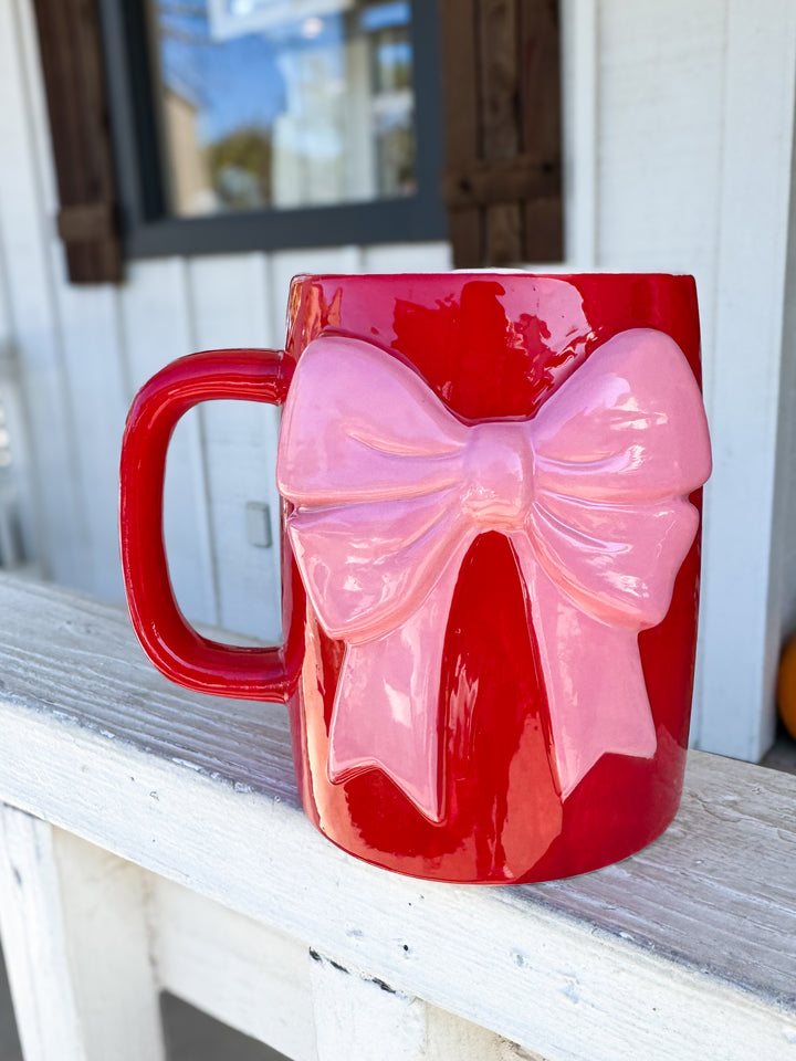 MS Ceramic Bow Mug