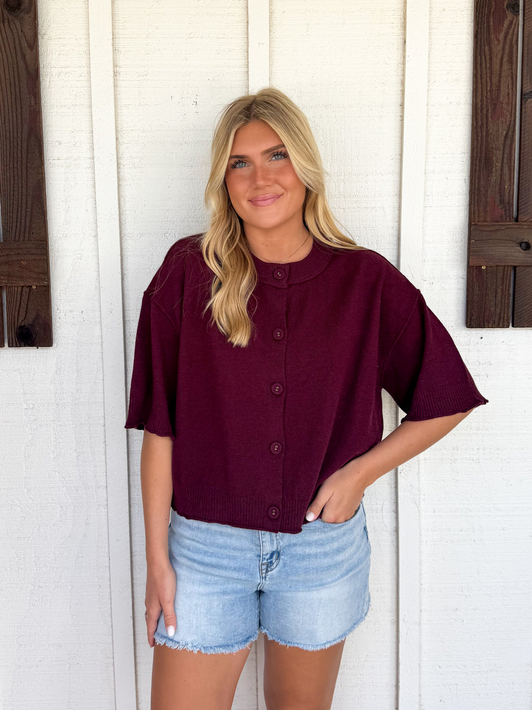 The Ethel Cardigan Top