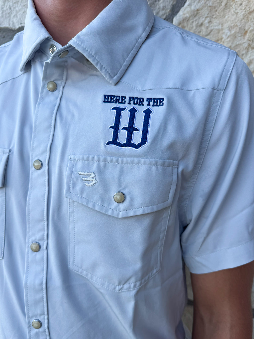 Burlebo X Wimberley Texans Performance Western Shirt