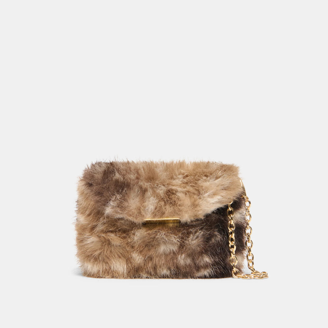 Dolce Vita Brindi Faux Fur Crossbody Wallet
