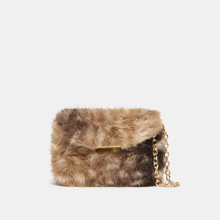 Dolce Vita Brindi Faux Fur Crossbody Wallet