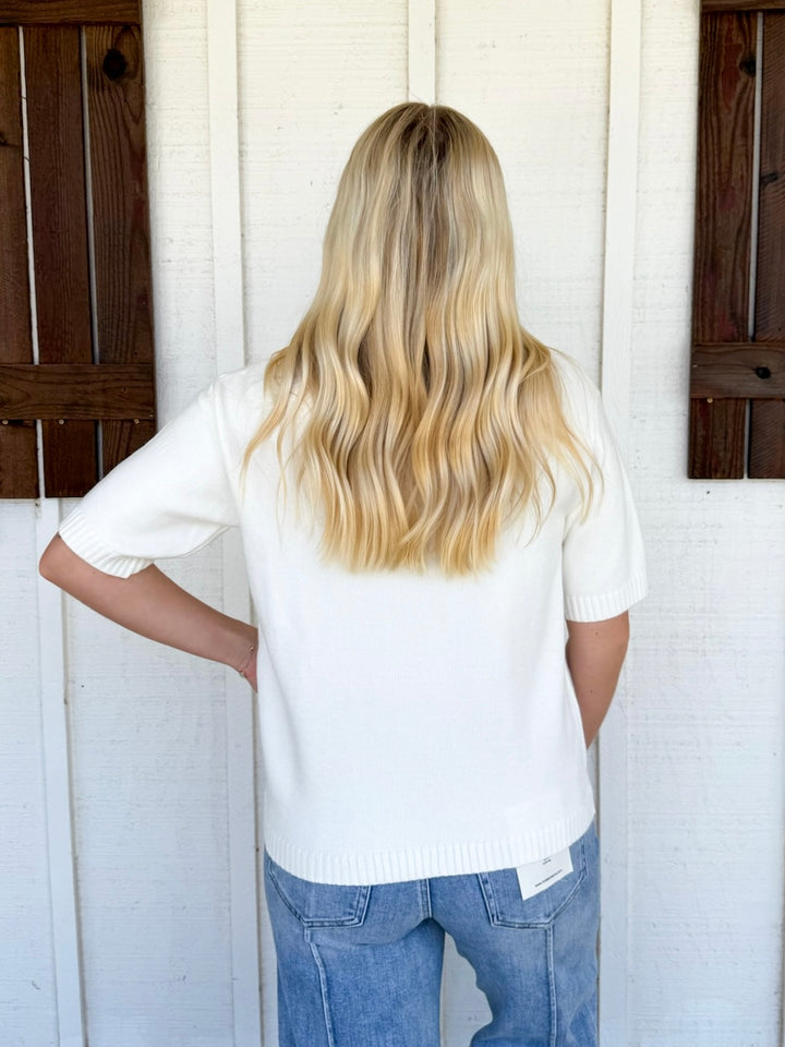 The Santa Bear Sweater Top