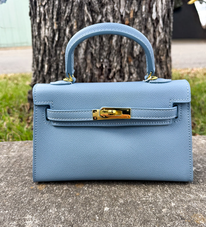 B&C Structured Top Handle Bag