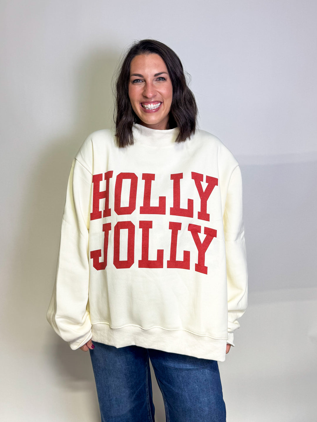 The Holly Jolly Mockneck