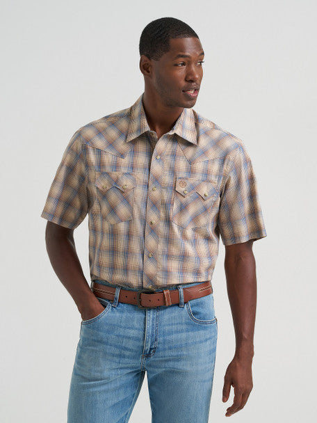 Wrangler Men's Retro Modern Fit SS Shirt