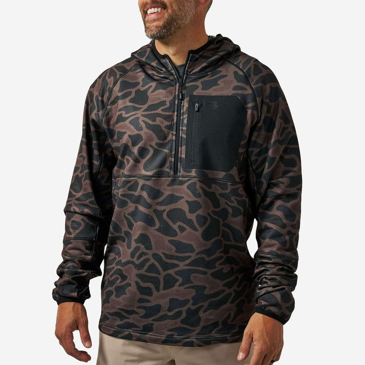 Burlebo Blaze Tech Quarter Zip