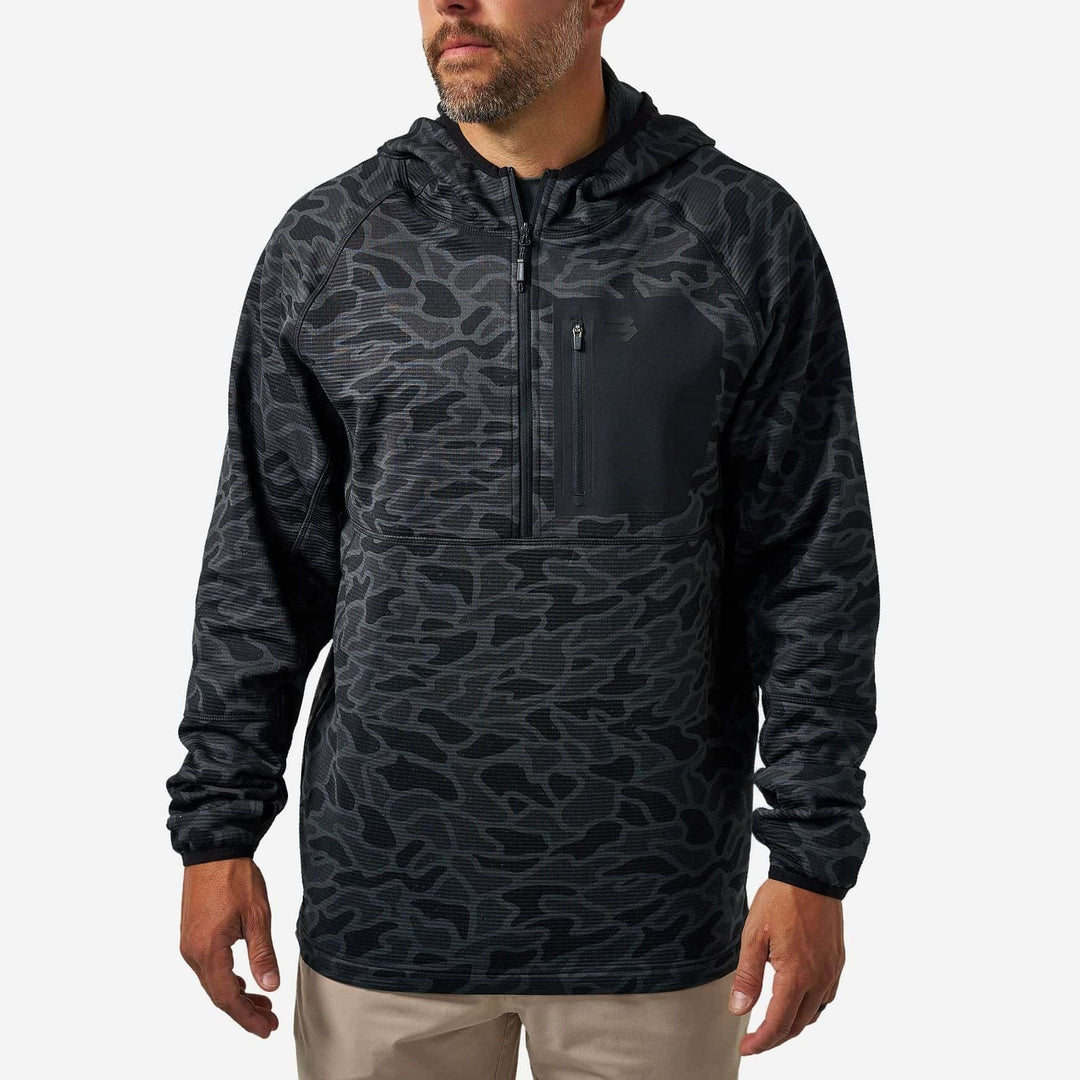 Burlebo Blaze Tech Quarter Zip