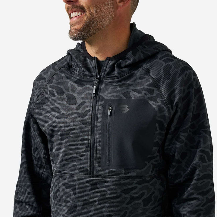 Burlebo Blaze Tech Quarter Zip