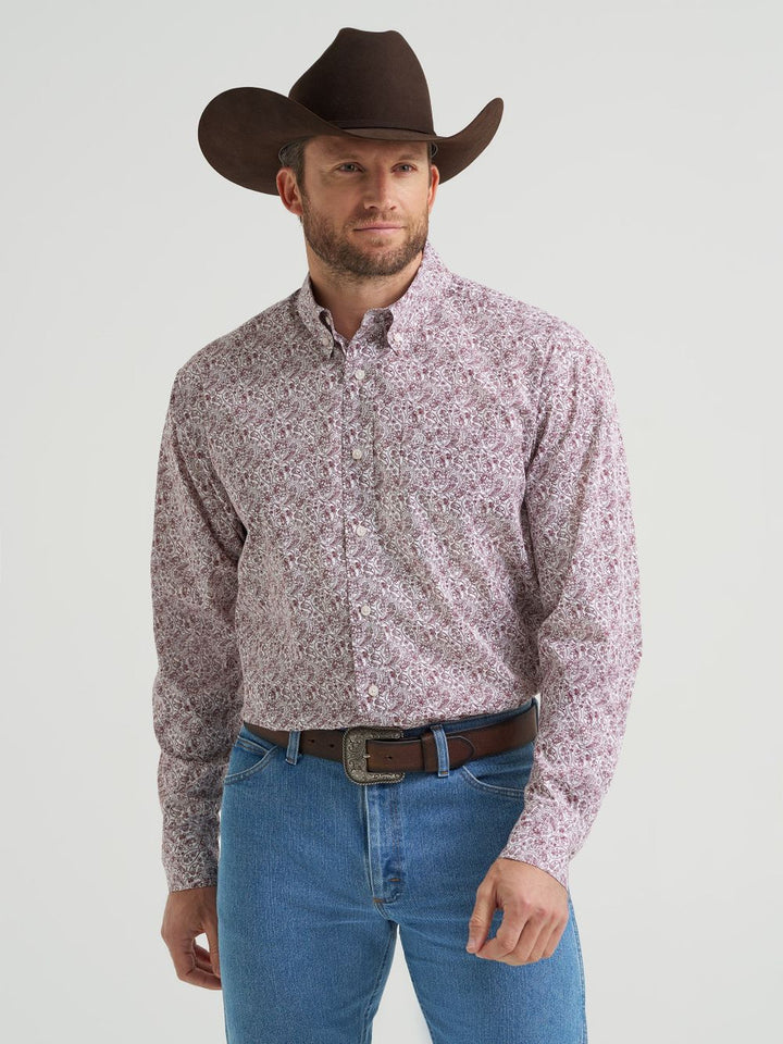 Wrangler® Classic Relaxed Fit Long Sleeve Shirt