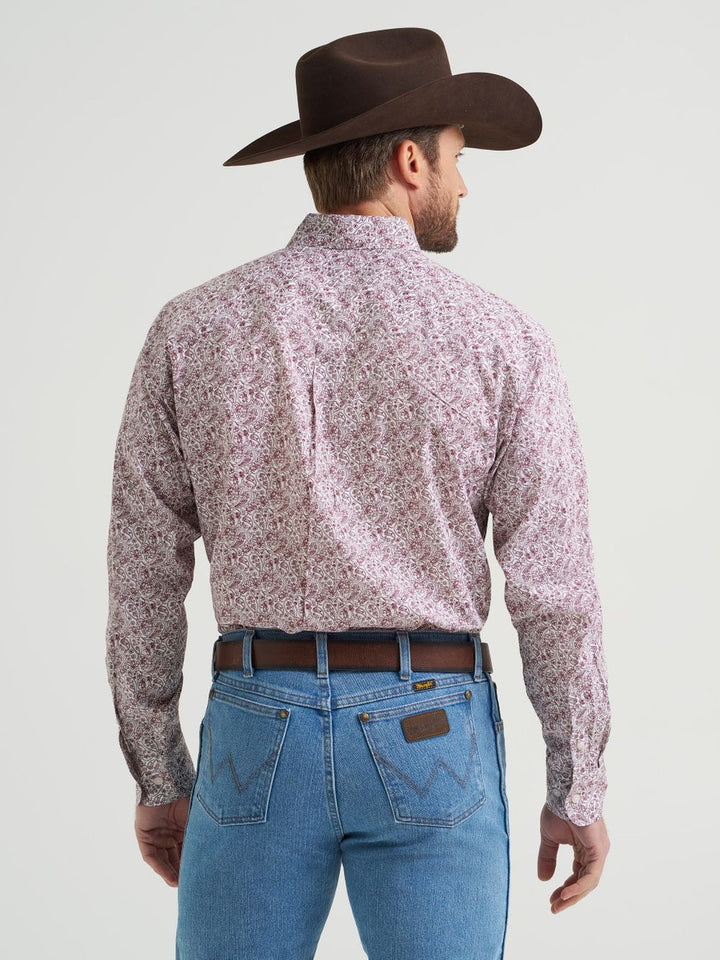 Wrangler® Classic Relaxed Fit Long Sleeve Shirt