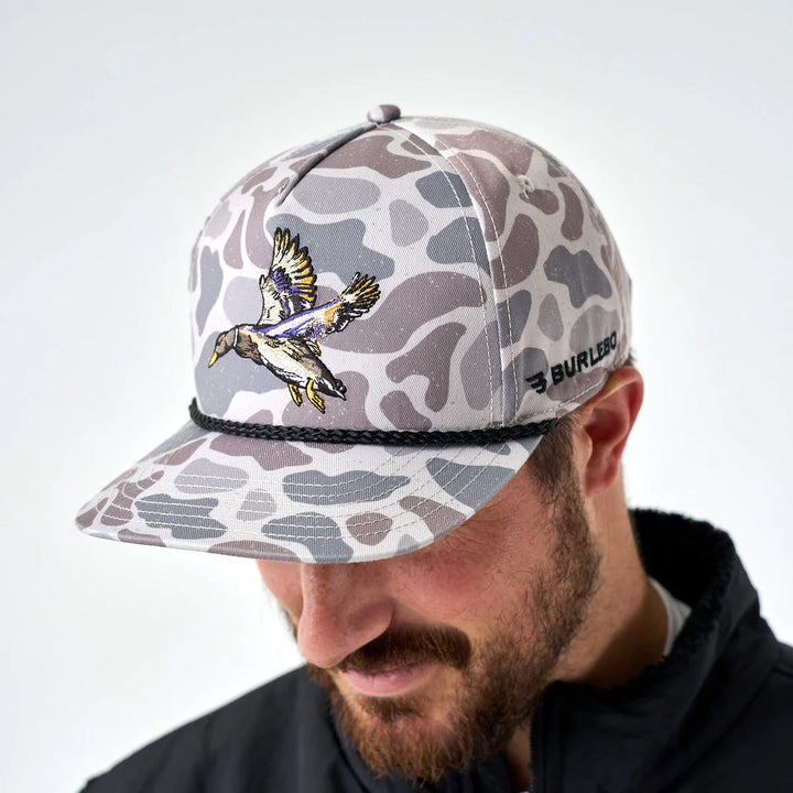 Burlebo Diving Mallard Cap - Classic Deer Camo
