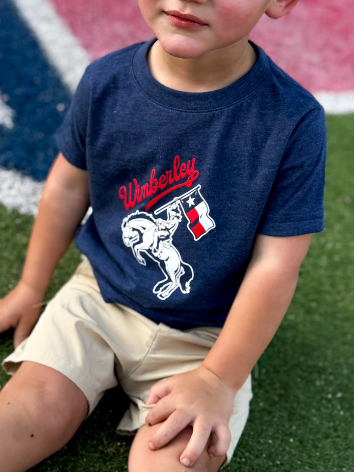 Wimberley Texans Cowboy Toddler Tee