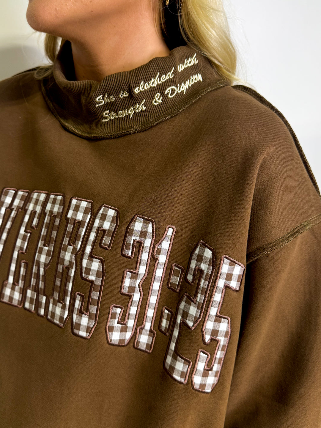 The Proverbs 31:25 Mockneck