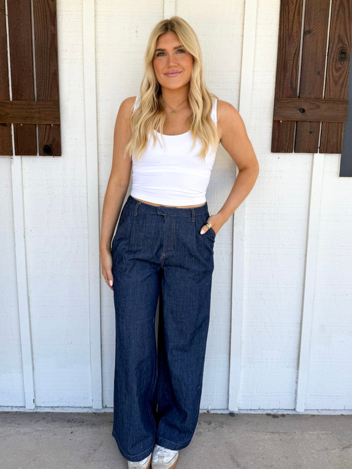 The Collins Denim Pants