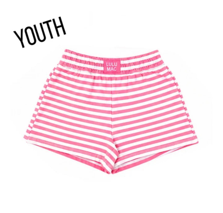 BR Youth Lulu Mac Stripped Society Shorts
