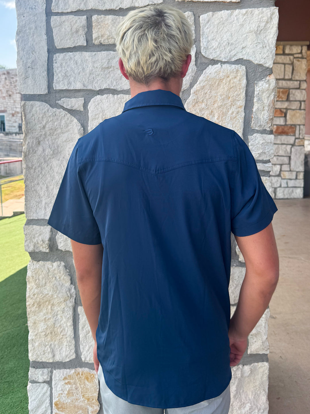 Burlebo X Wimberley Texans Performance Western Shirt