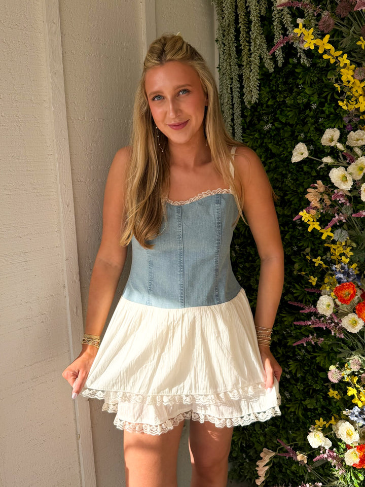 MUMU Geneva Mini Dress